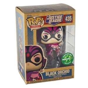 Black Orchid Vinyl Figure with Pink and Black Accents